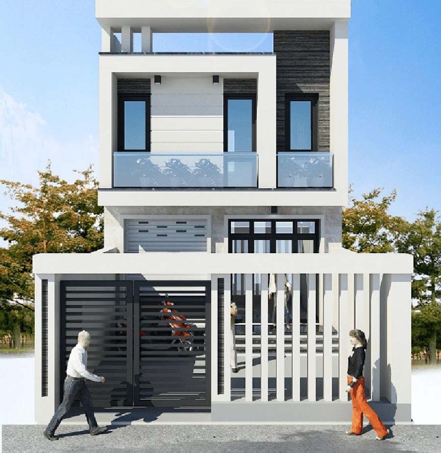 nha-ong-2-tang-3-phong-ngu-co-gara-oto