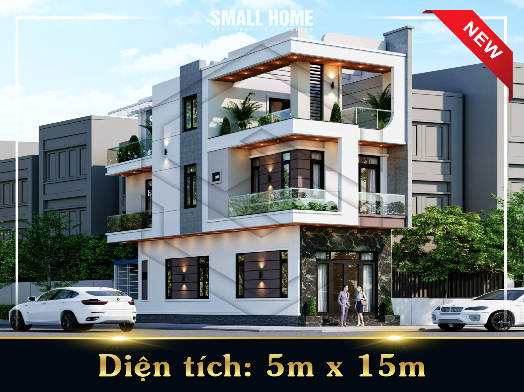 Nhà Phố Hiện Đại 3 Tầng – 5x15m – Sang Trọng & Đẳng Cấp Tại Hải Hòa, Quảng Ninh
