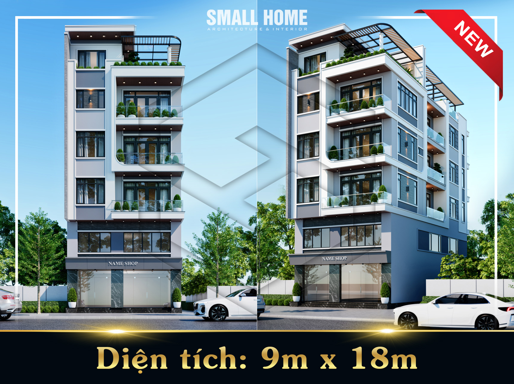 NHÀ PHỐ HIỆN ĐẠI 6 TẦNG KẾT HỢP KINH DOANH – GIẢI PHÁP ĐA NĂNG CHO CUỘC SỐNG ĐÔ THỊ