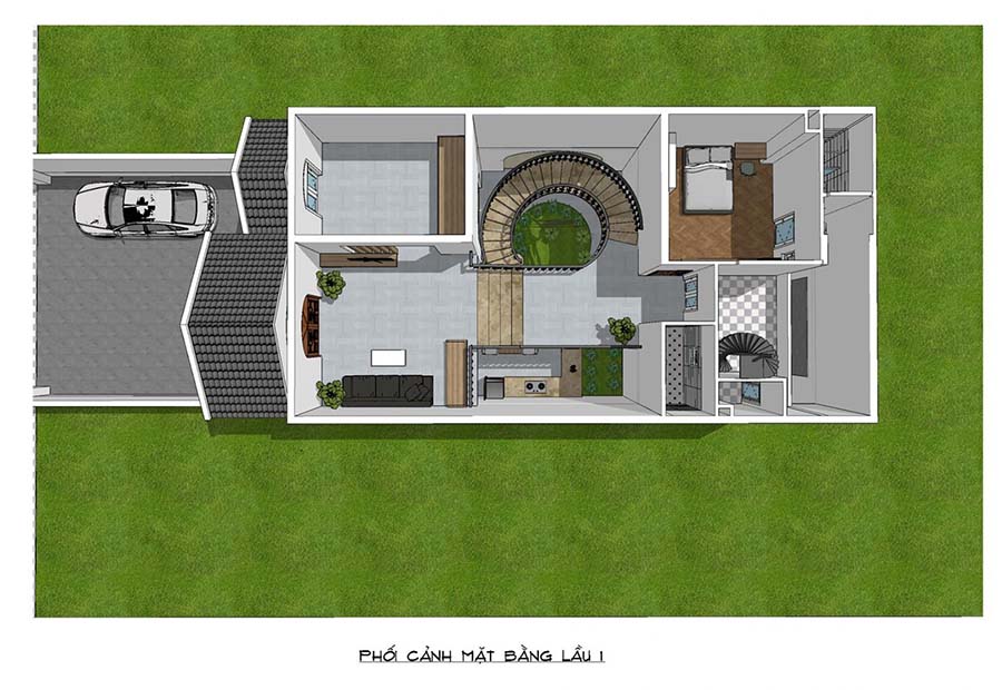 phoi-canh-mat-bang-tang-2-nha-mat-pho-mai-thai-2-tang-dep
