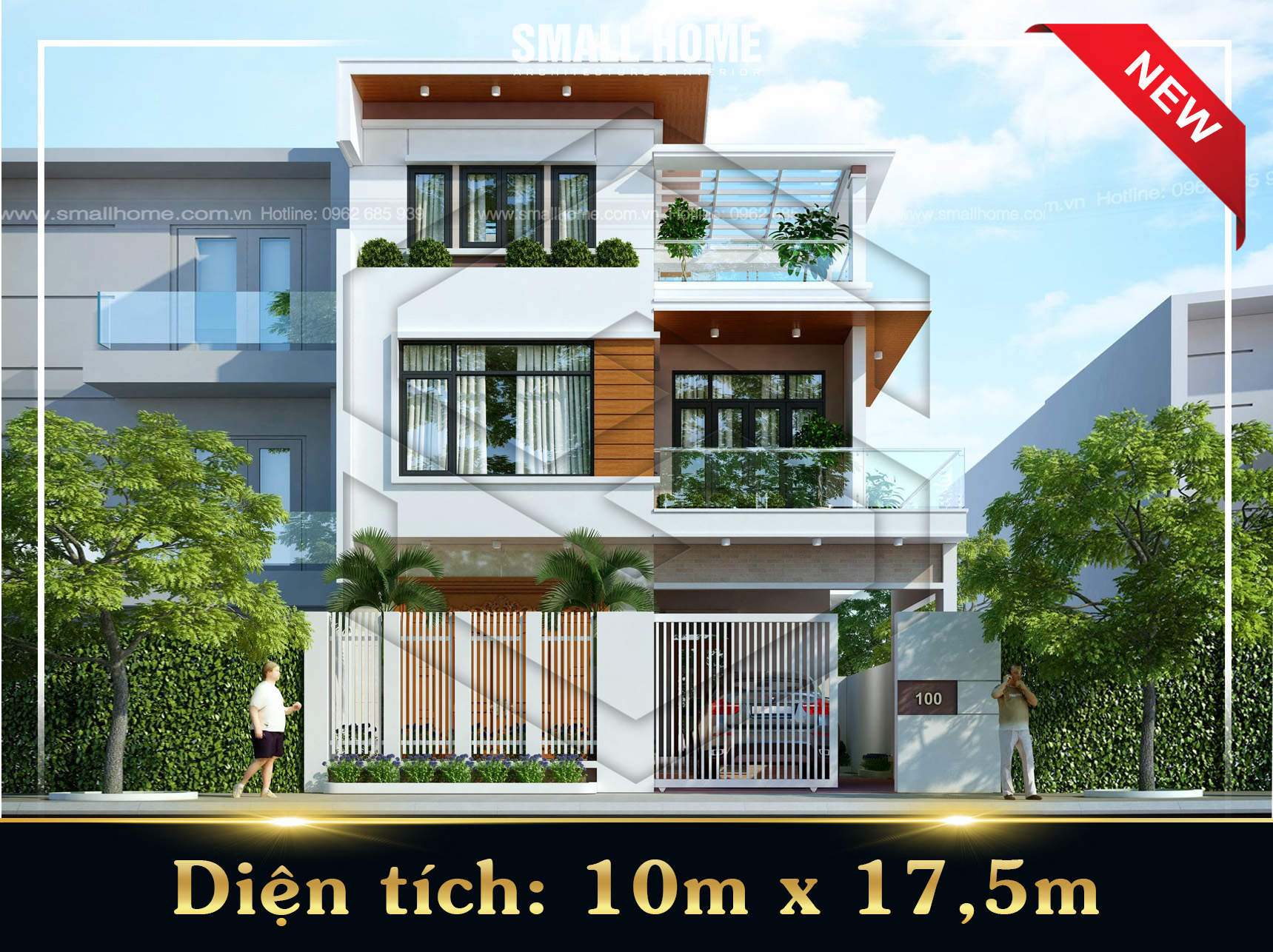 Thiết Kế Biệt Thự 3 Tầng Phong Cách Hiện Đại Tại Nam Định