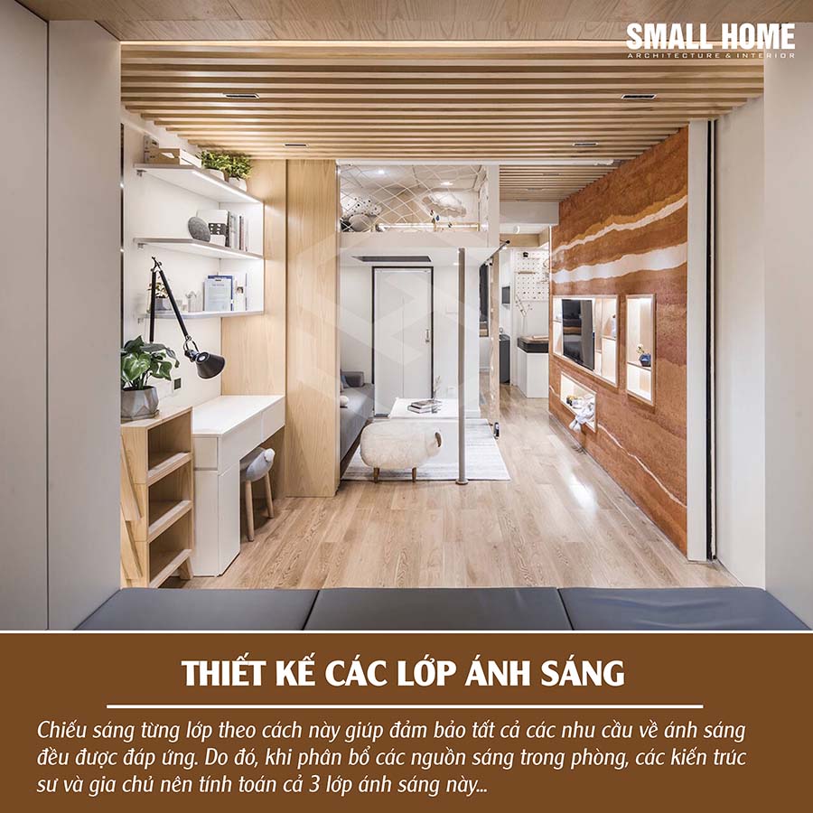thiết kế các lớp ánh sáng