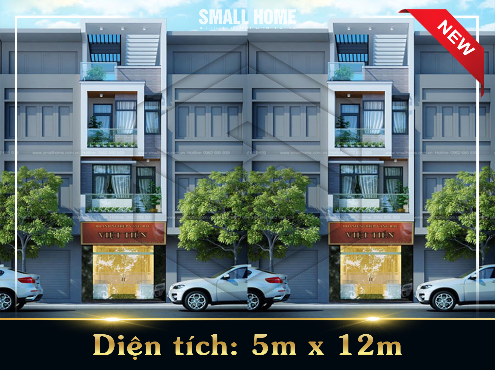 Thiết kế nhà phố 3 tầng kết hợp kinh doanh tại Ninh Bình