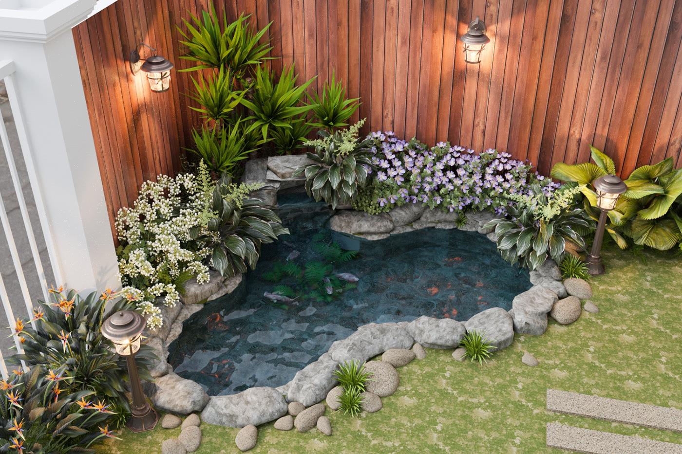 thiết kế nội thất biệt thự tân cổ điển tại hà nội 2