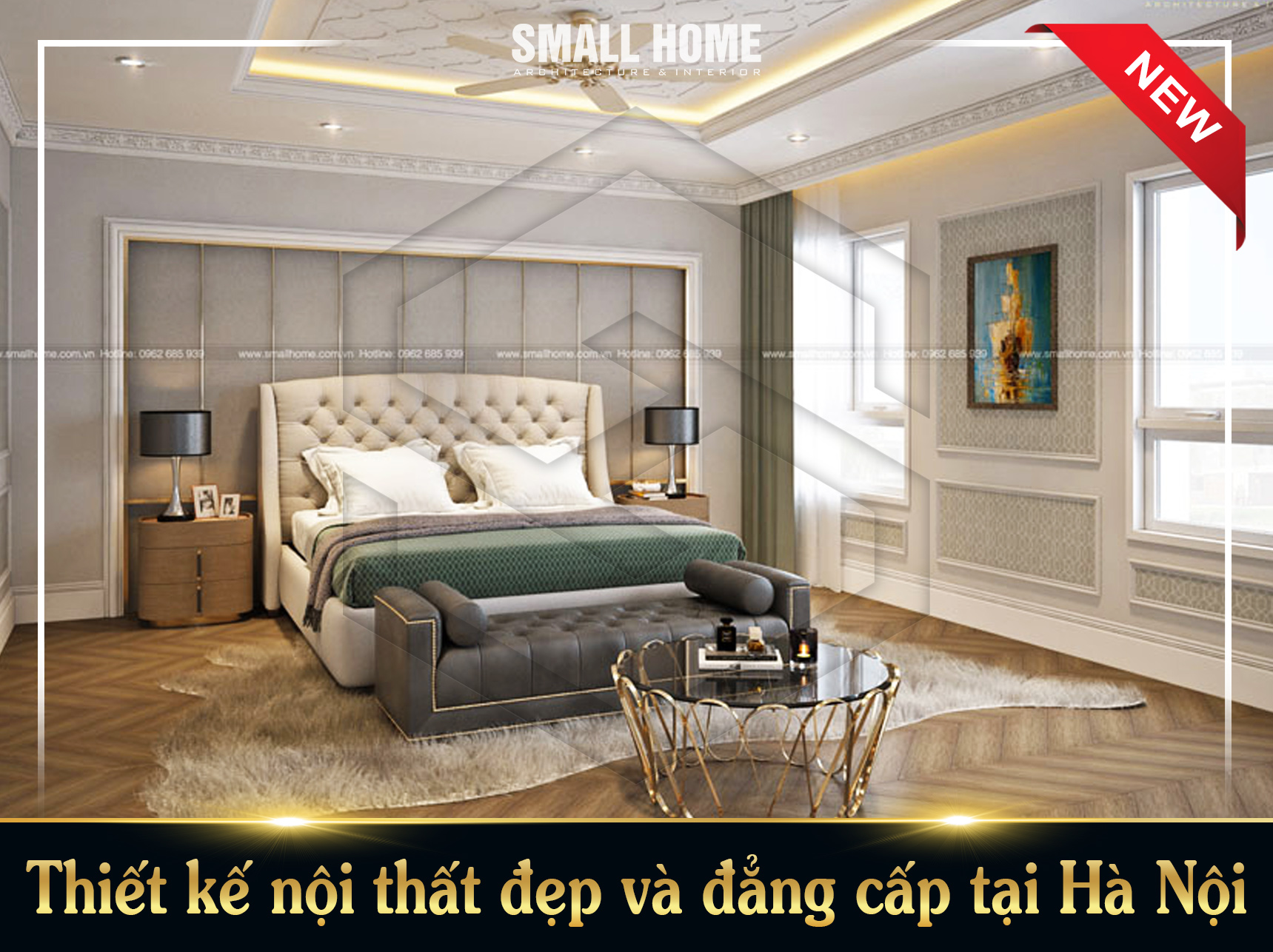 Thiết kế nội thất đẹp và đẳng cấp tại Hà Nội
