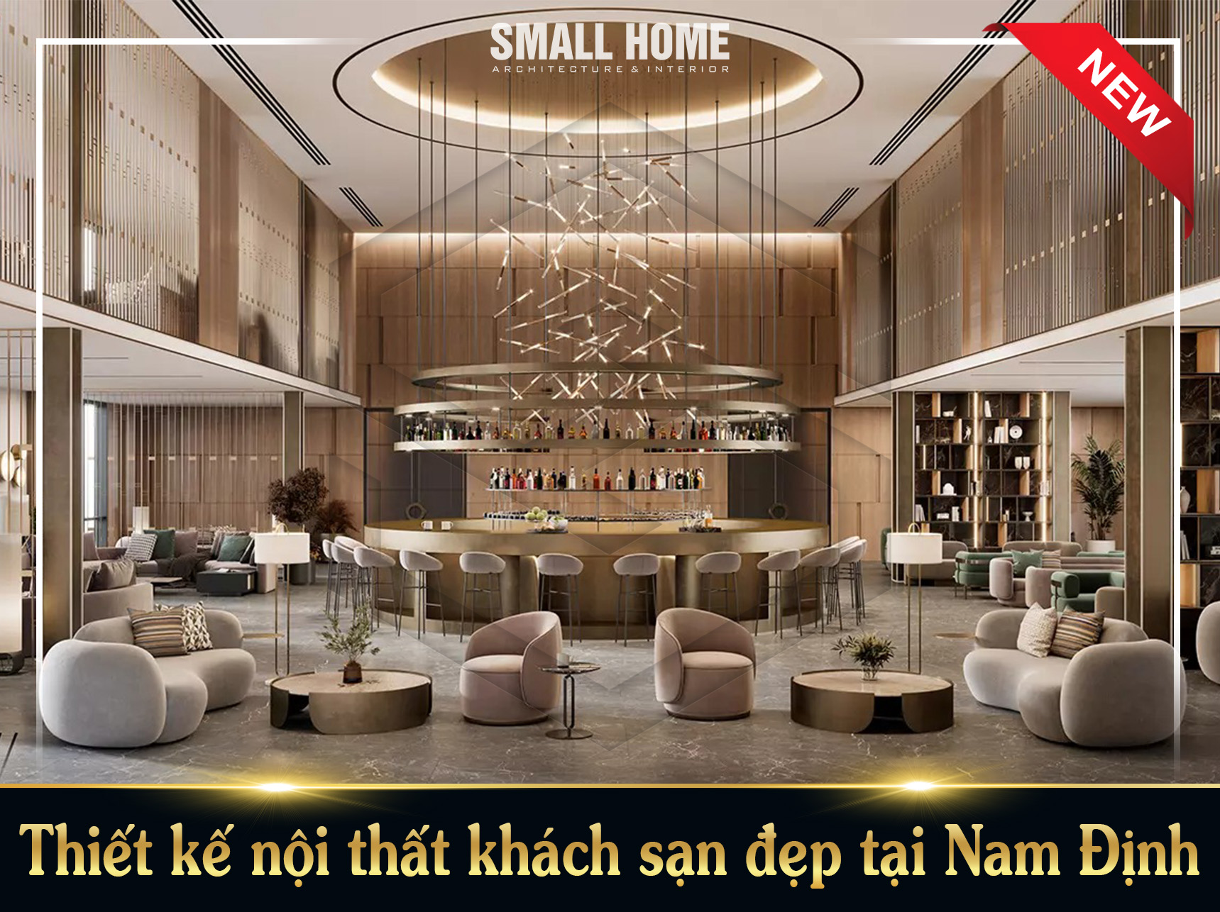 Thiết kế nội thất khách sạn đẹp tại Nam Định