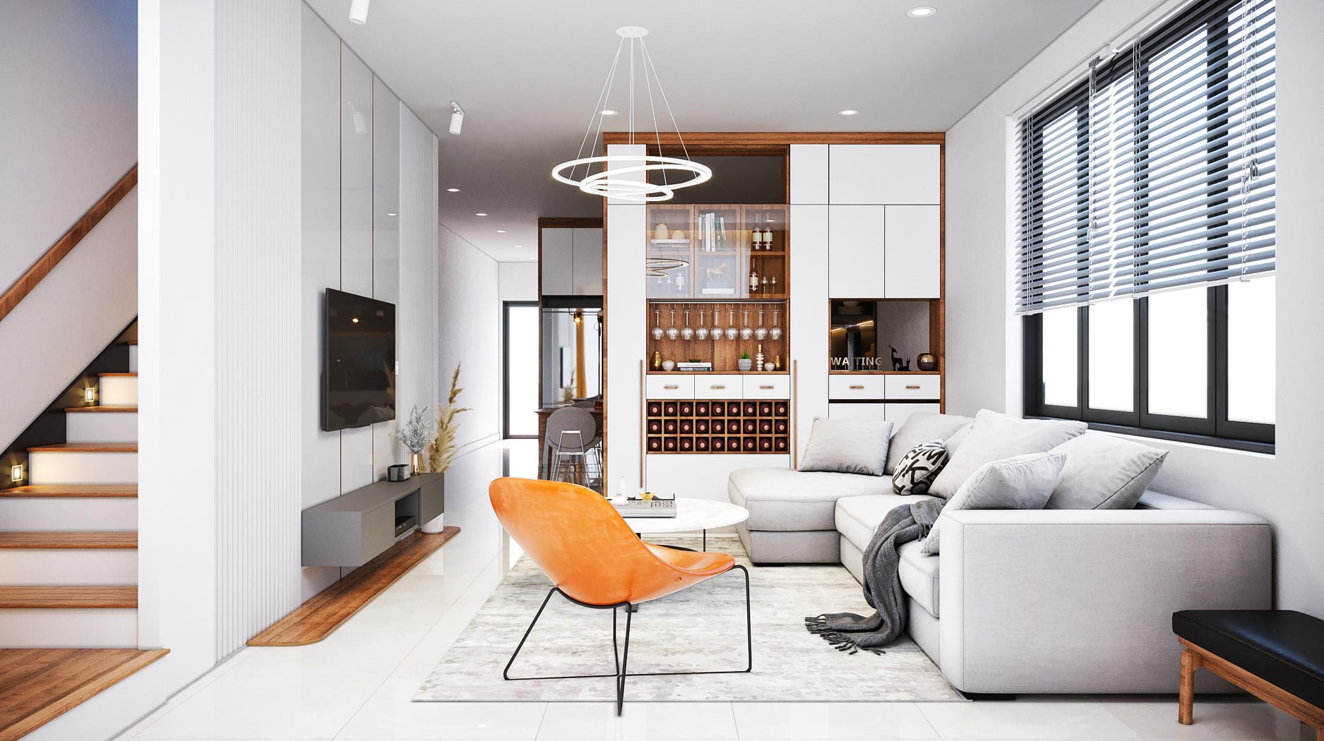 thiết kế nội thất tại điền xá - nam trực - nam định