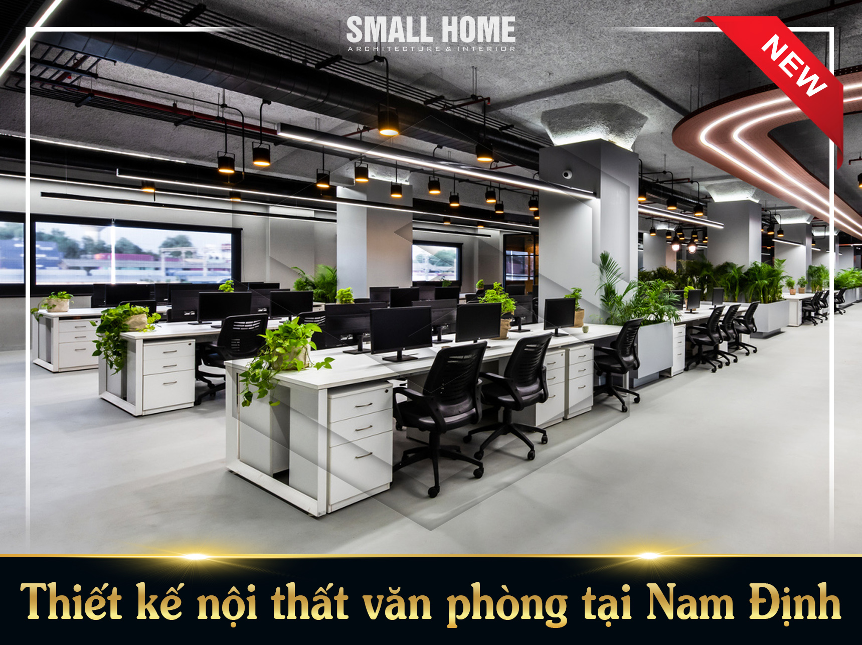 Thiết kế nội thất văn phòng tại Nam Định