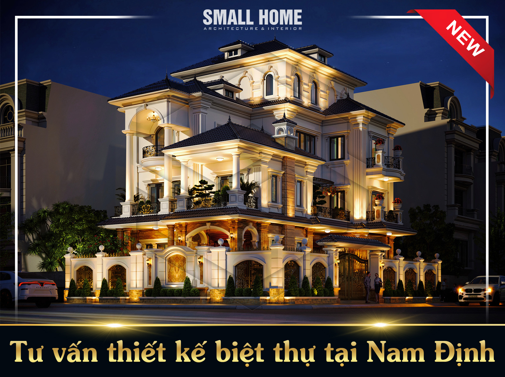 Tư vấn thiết kế biệt thự tại Nam Định