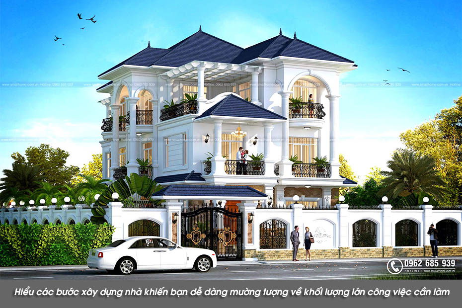 Hiểu các bước xây dựng nhà khiến bạn dễ dàng mường tượng về khối lượng lớn công việc cần làm