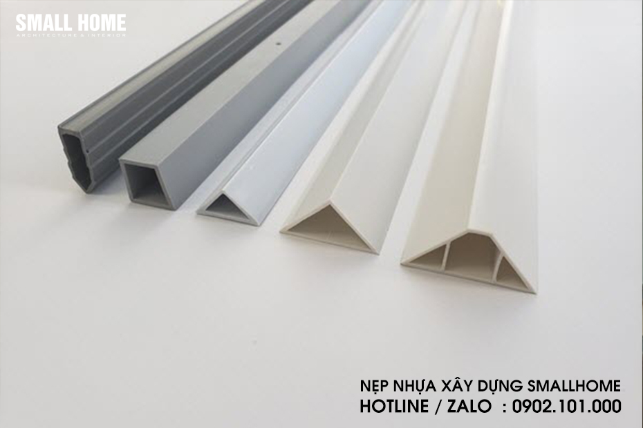 Hình ảnh nẹp tam giác vát góc bê tông