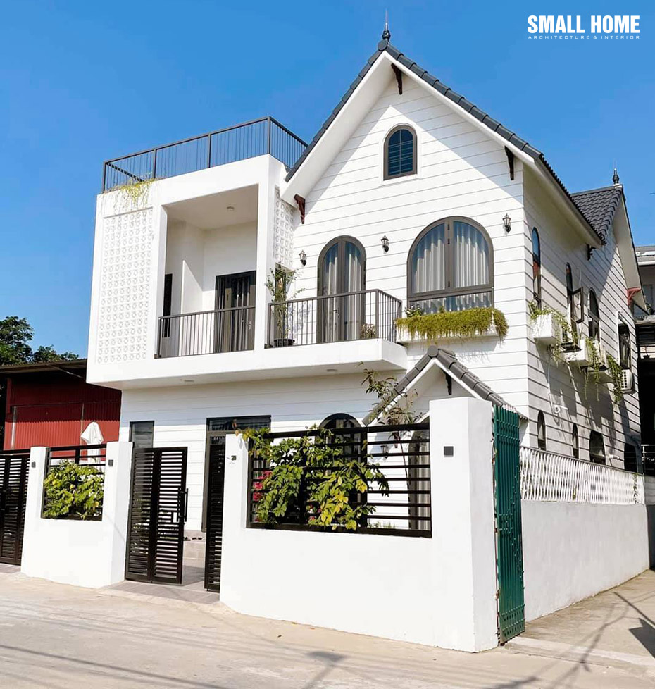 Nhà 2 tầng mái thái