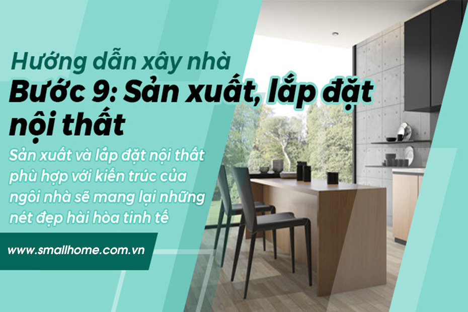 sản xuất và lắp đặt nội thất