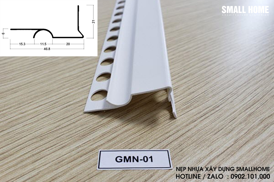 thông số chi tiết nẹp chỉ ngắt nước